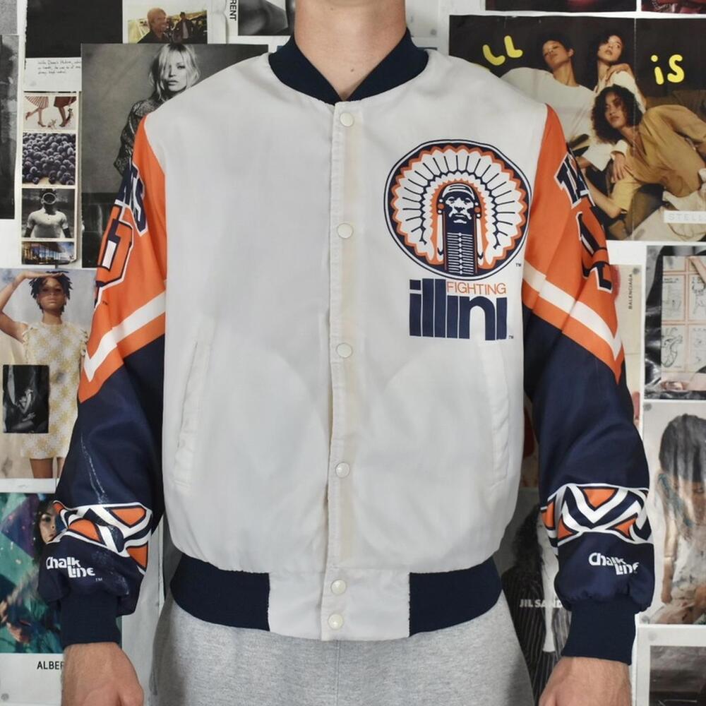 Vintage University of Illinois jacket.